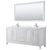 Custom image for White with Polished Chrome Trim / White Quartz / 70