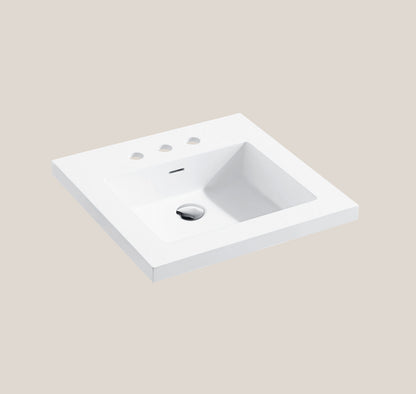 X-Stone Top/Basin, 24" x 18" x 1-1/2"