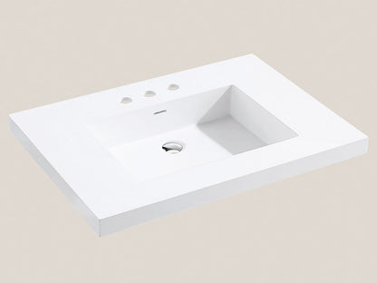X-Stone Top/Basin, 30" x 18" x 1-1/2"