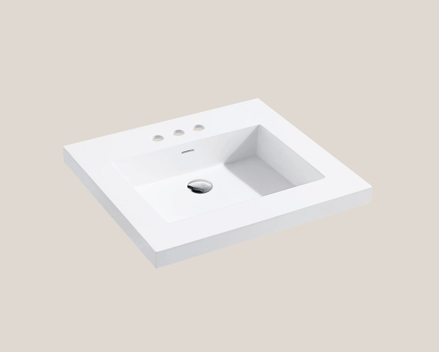 X-Stone Top/Basin, 24" x 22" x 2"