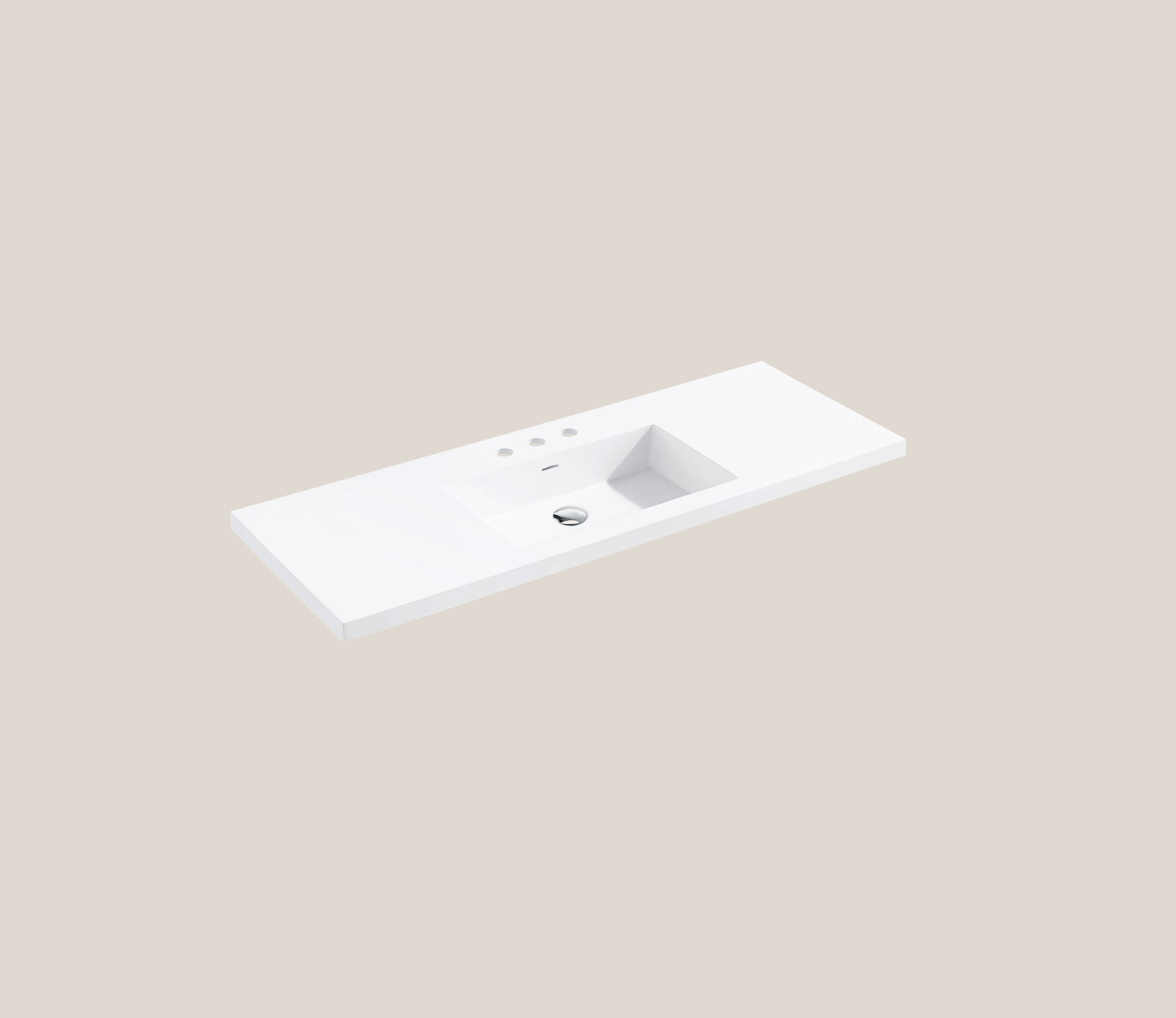 X-Stone Top/Basin, 48" x 22" x 2"