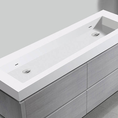 X-Stone Trough Sink, 72