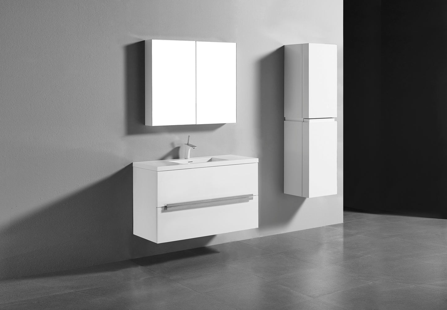 Urban 42" Wall hung Vanity Cabinet