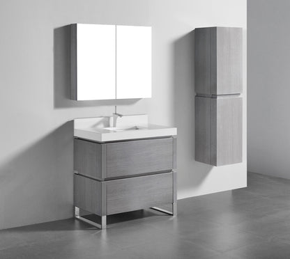 Metro 36" Free Standing Vanity Cabinet