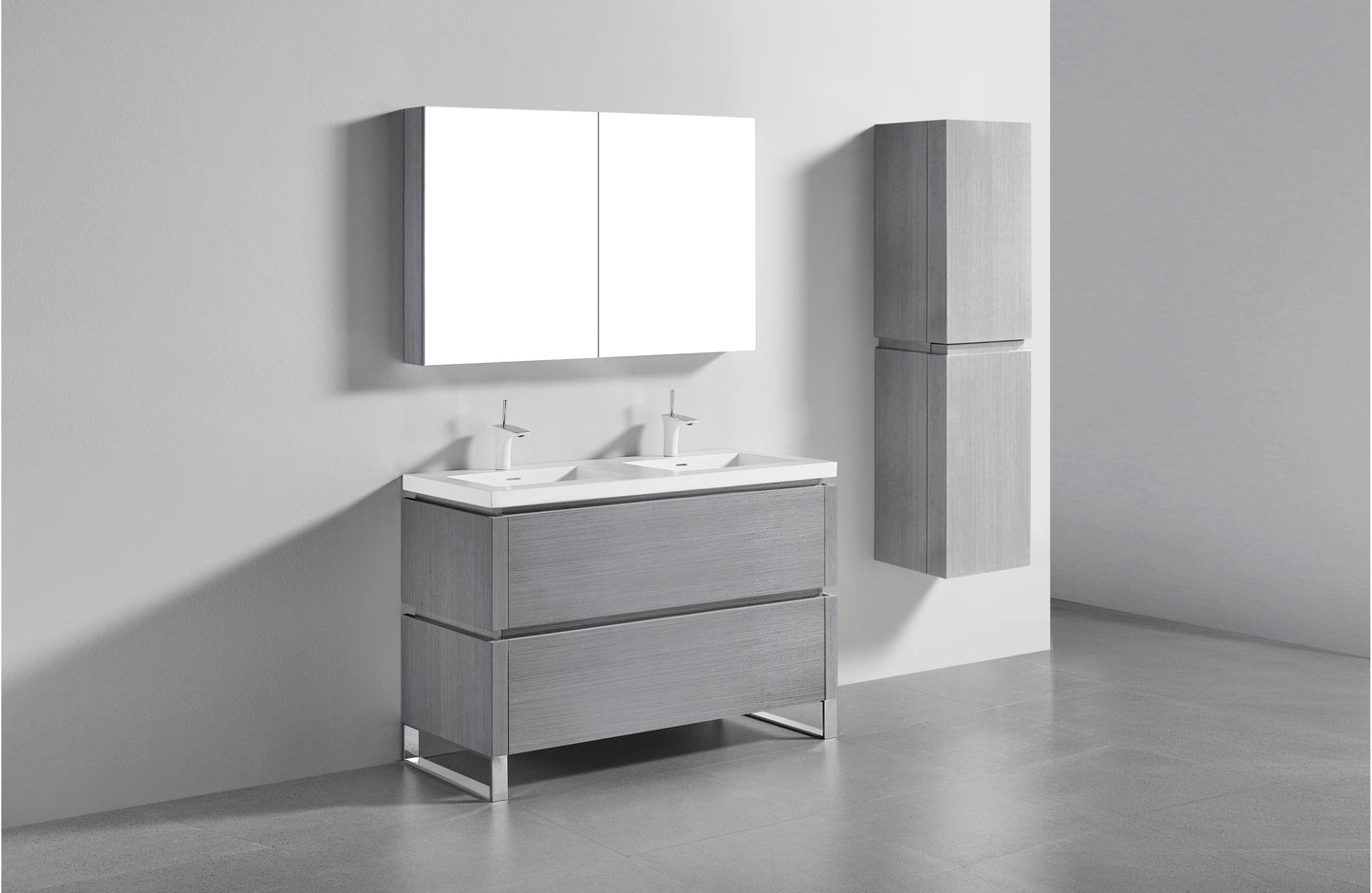 Metro 48D" Free Standing Vanity Cabinet