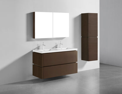 Cube 48D" Wall hung Vanity Cabinet