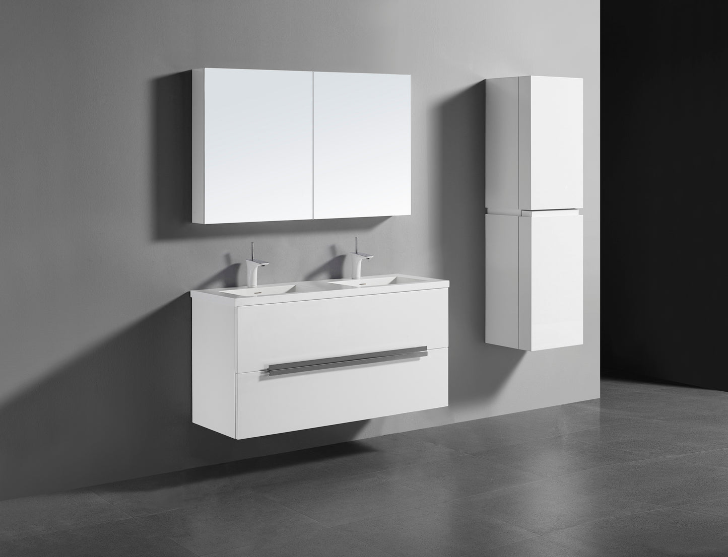 Urban 48D" Wall hung Vanity Cabinet