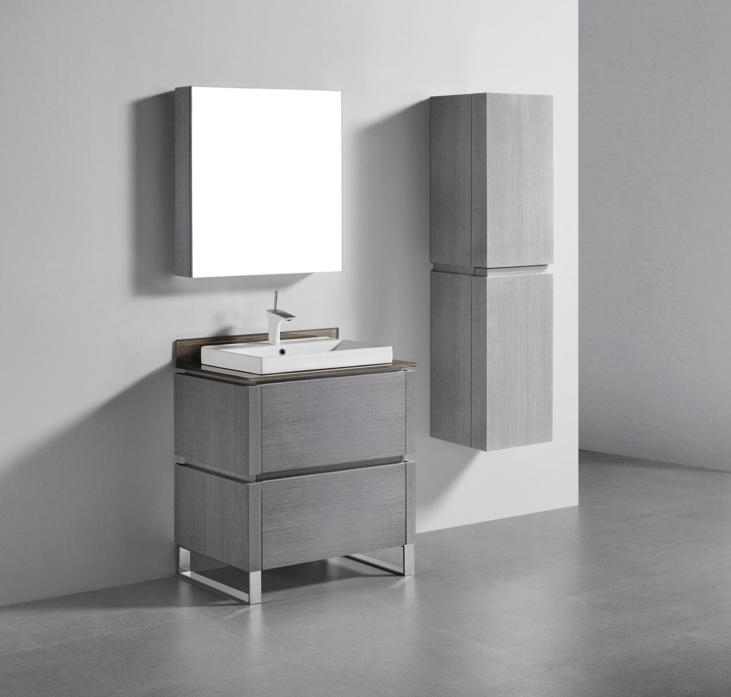 Metro 30" Free Standing Vanity Cabinet