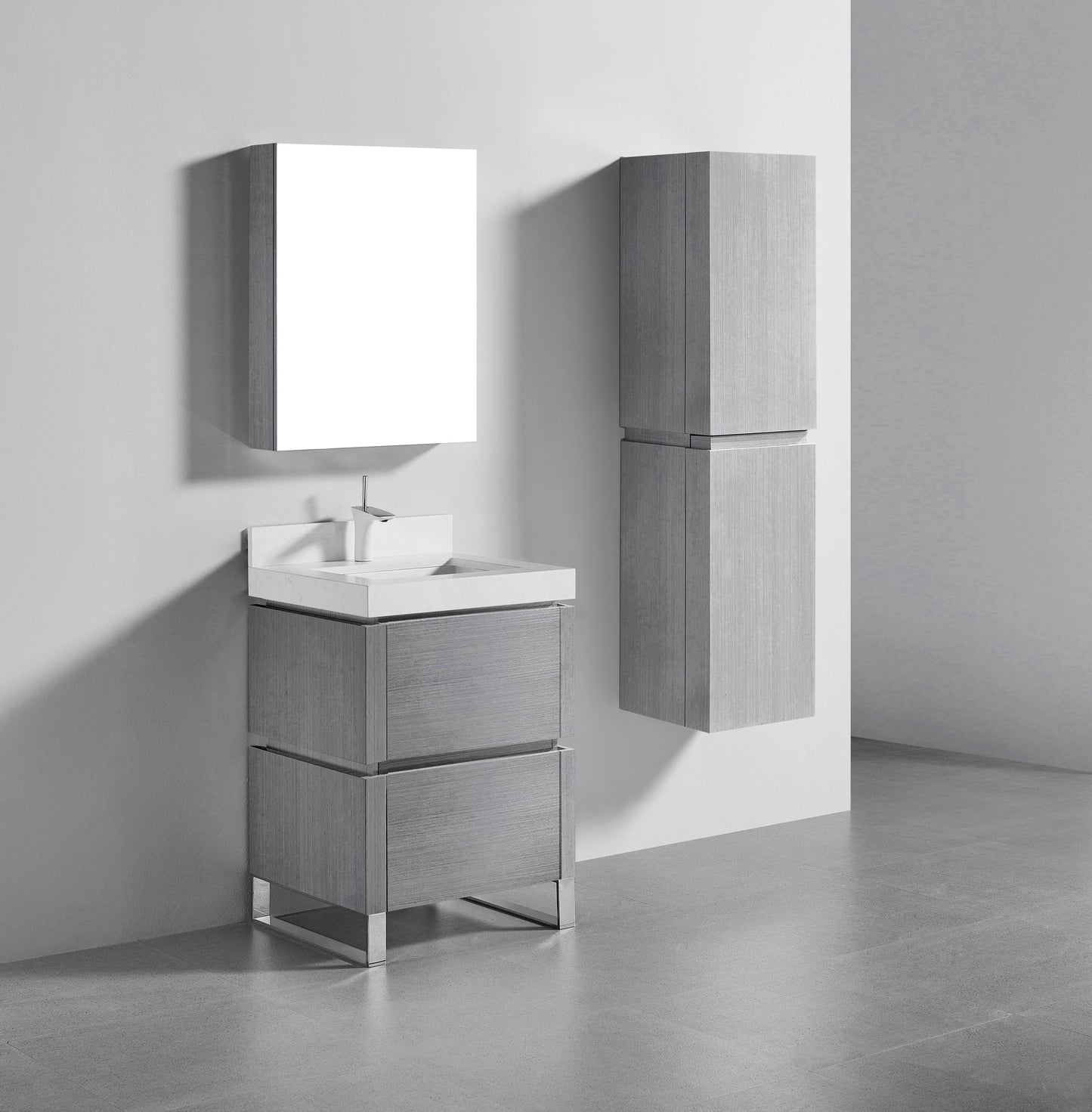 Metro 24" Free Standing Vanity Cabinet