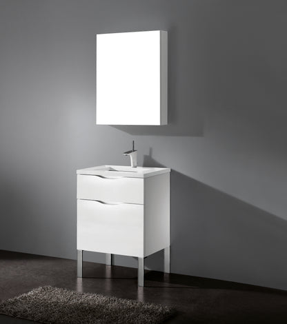 Milano 24" Free Standing Vanity Cabinet