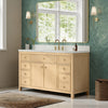 Custom image for Scandinavian Oak with Satin Bronze Trim / Giotto Quartz / No Mirror