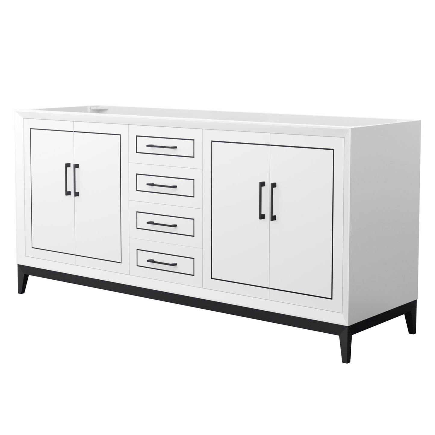 Marlena Bathroom Vanity Cabinet 72 inch Double Sink