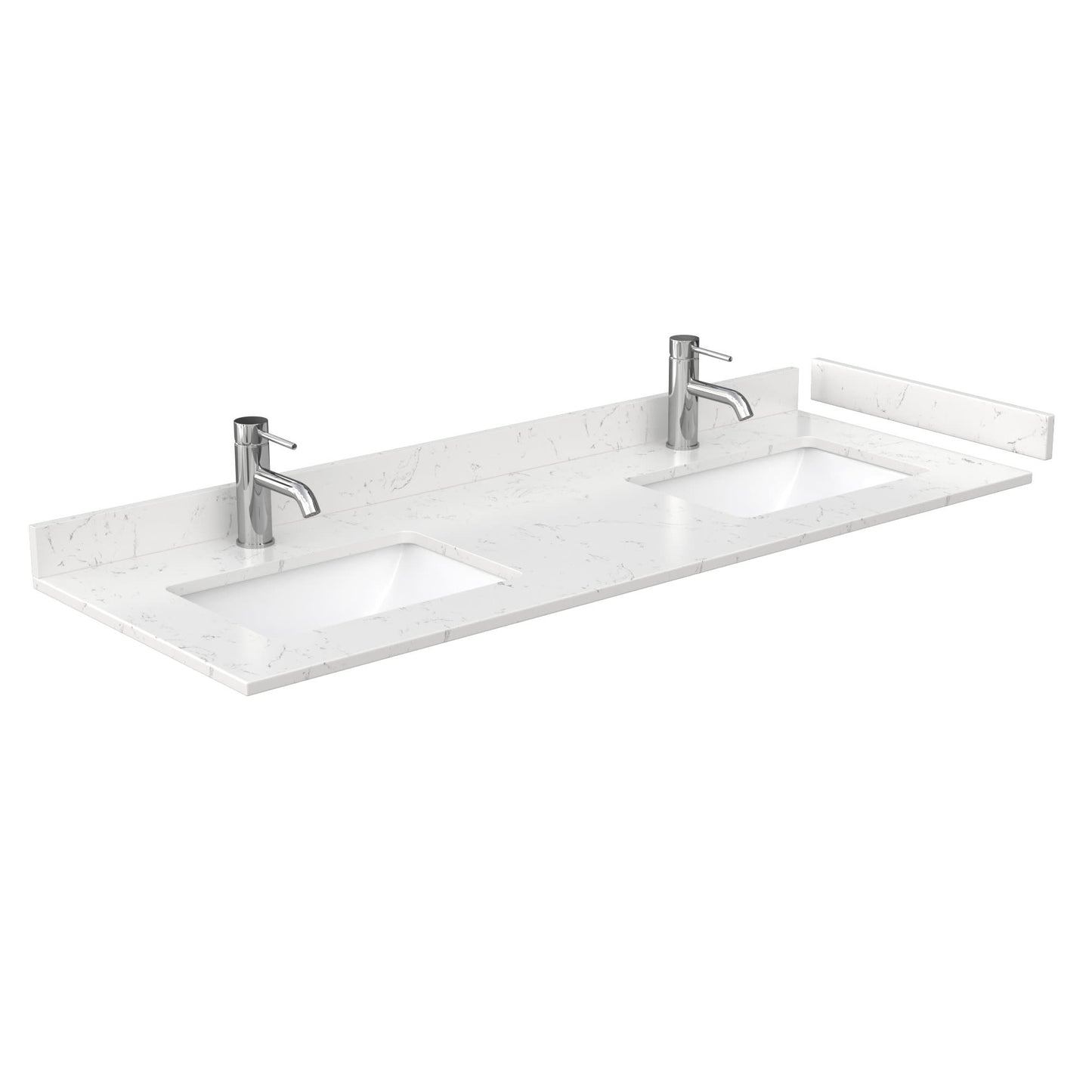 Countertop with Undermount Sink 60 inch Single hole