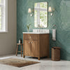 Custom image for Toasted Walnut with Brushed Nickel Trim / Giotto Quartz / No Mirror