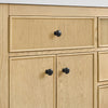 Custom image for Scandinavian Oak with Matte Black Trim / No Mirror