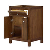 Custom image for Dark Walnut with Brushed Nickel Trim / No Mirror