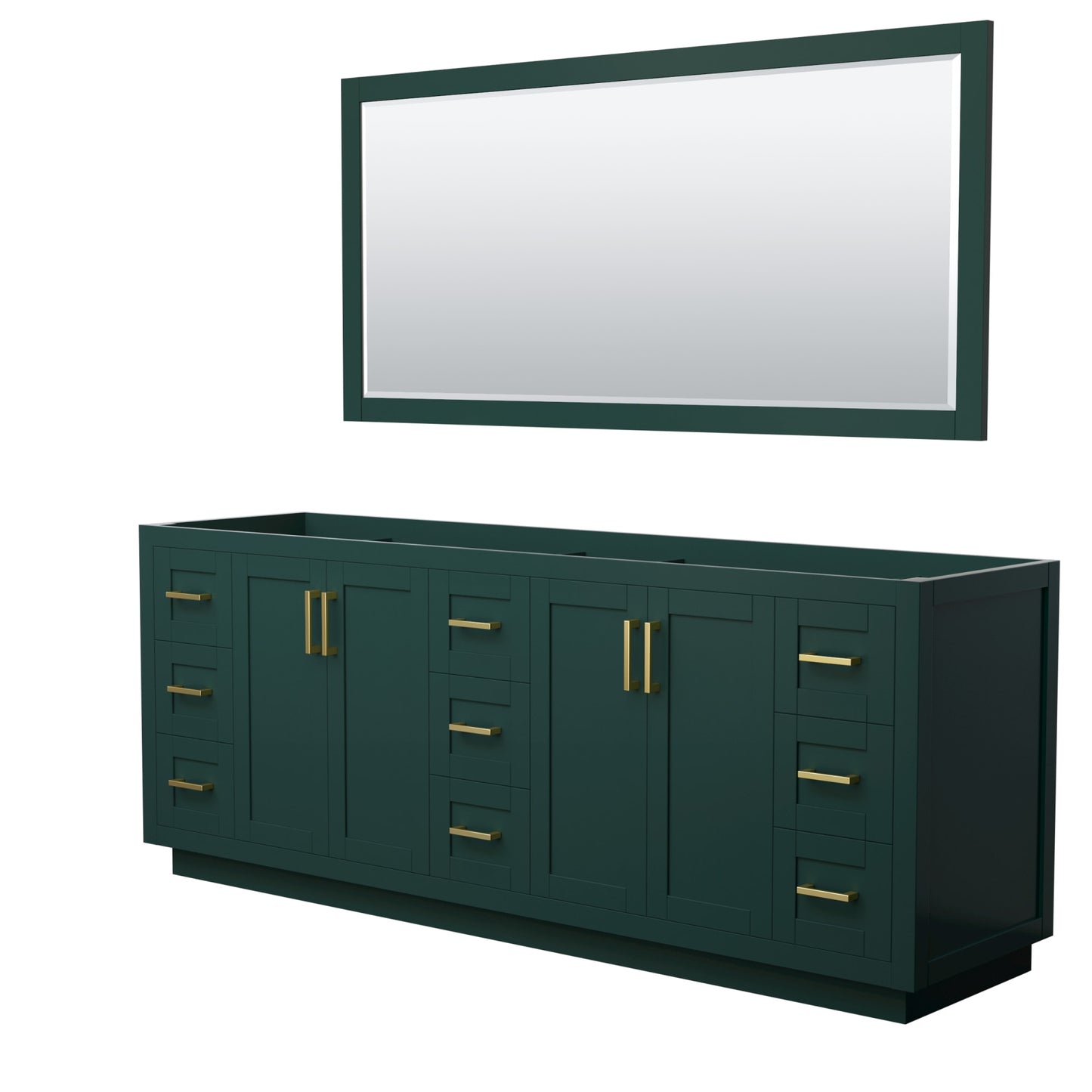 Miranda Bathroom Vanity Cabinet 84 inch Double Sink