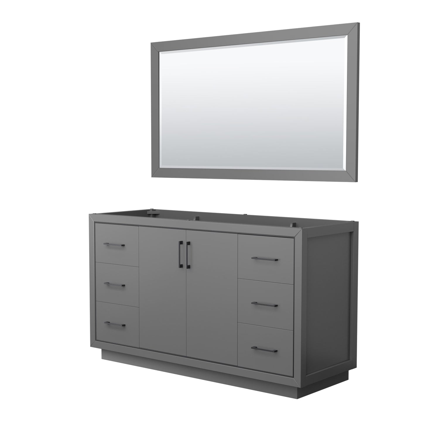Icon Bathroom Vanity Cabinet 60 inch Single Sink