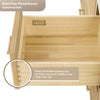 Custom image for Scandinavian Oak with Brushed Nickel Trim / Giotto Quartz / No Mirror