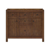 Custom image for Dark Walnut with Matte Black Trim / No Mirror