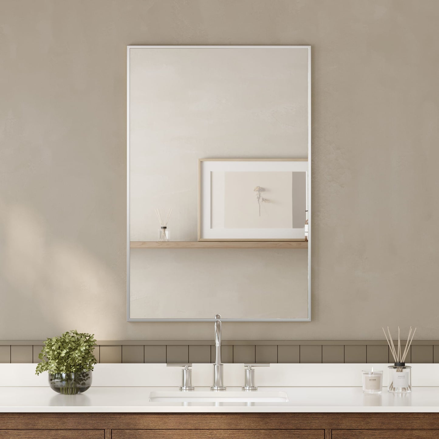 Hudson Bathroom Mirror 24 inch