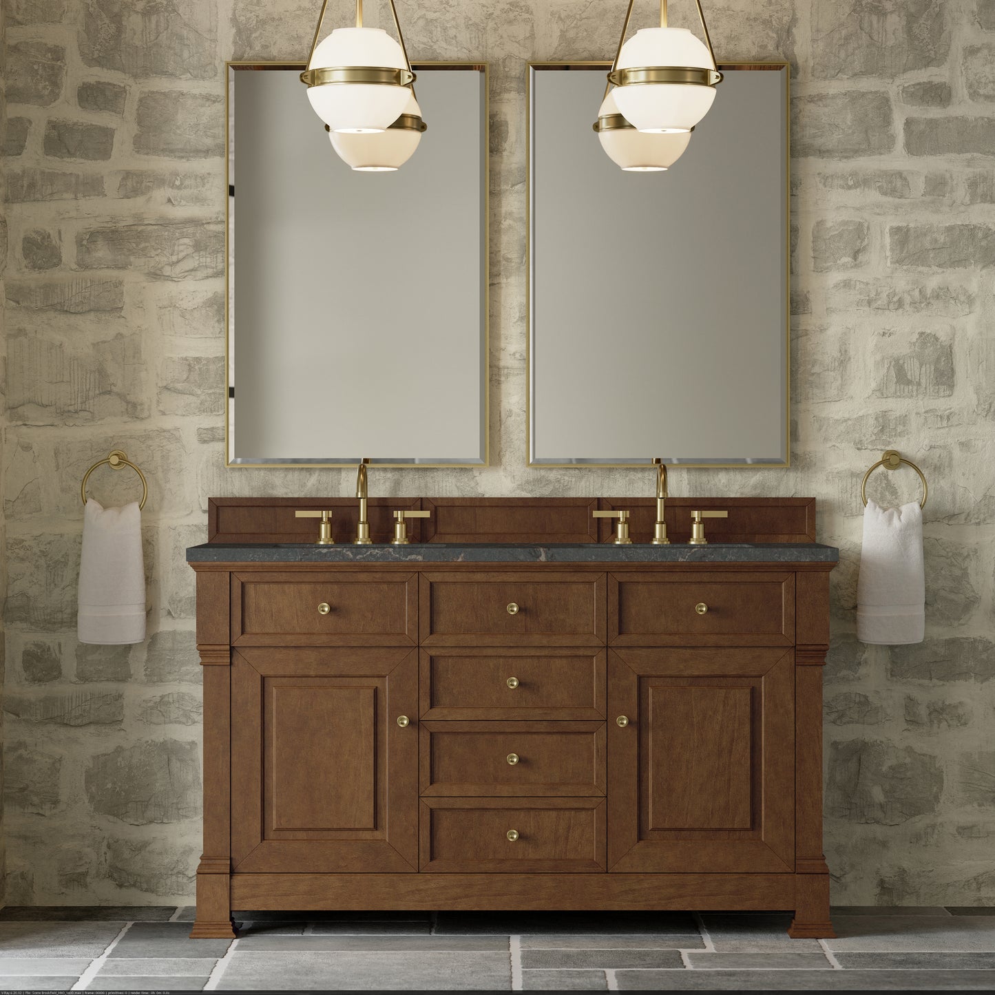 Brookfield 60" Double Vanity