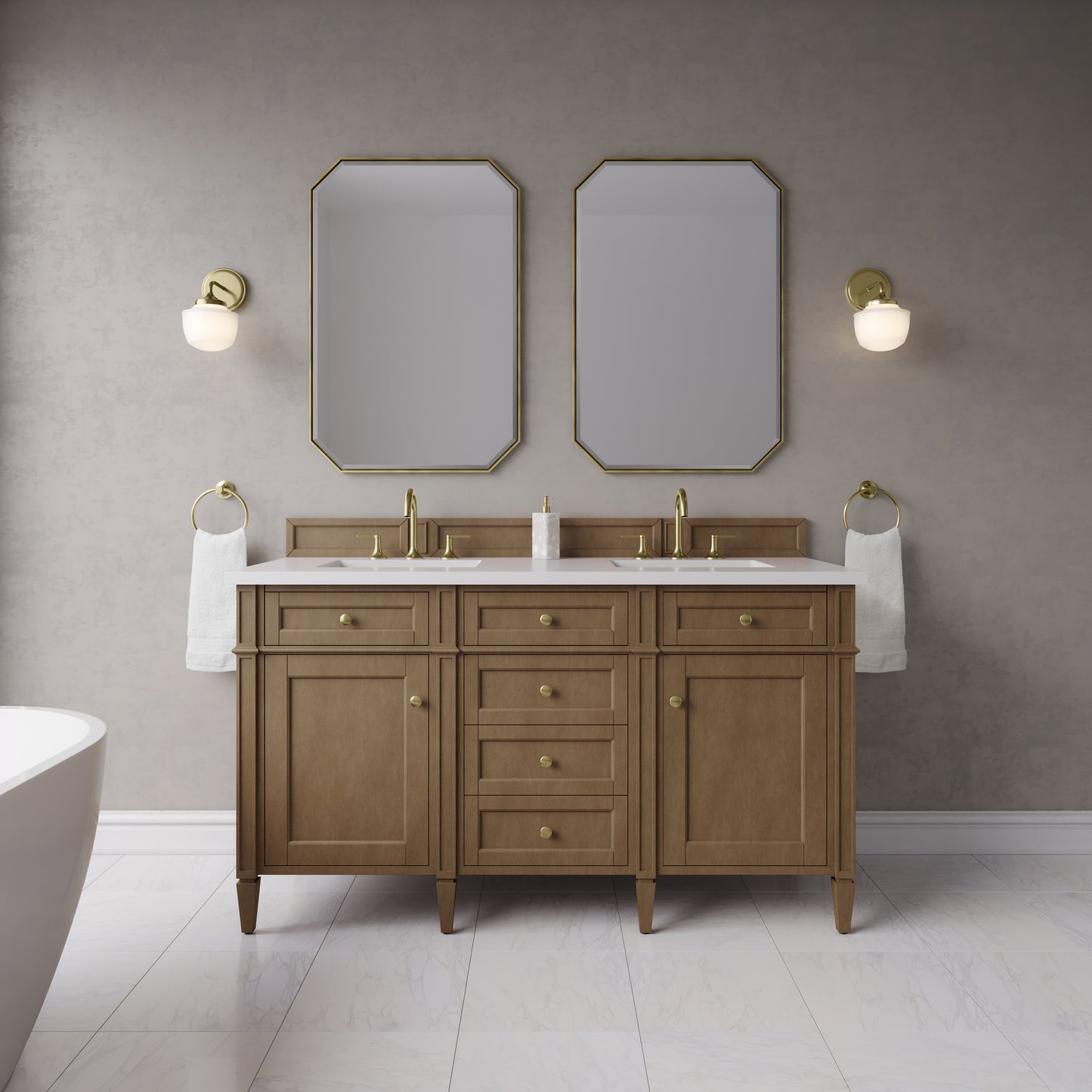 Brittany 60" Double Vanity