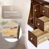 Custom image for Dark Walnut with Brushed Gold Trim / No Mirror