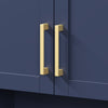 Custom image for Dark Blue with Brushed Gold Trim