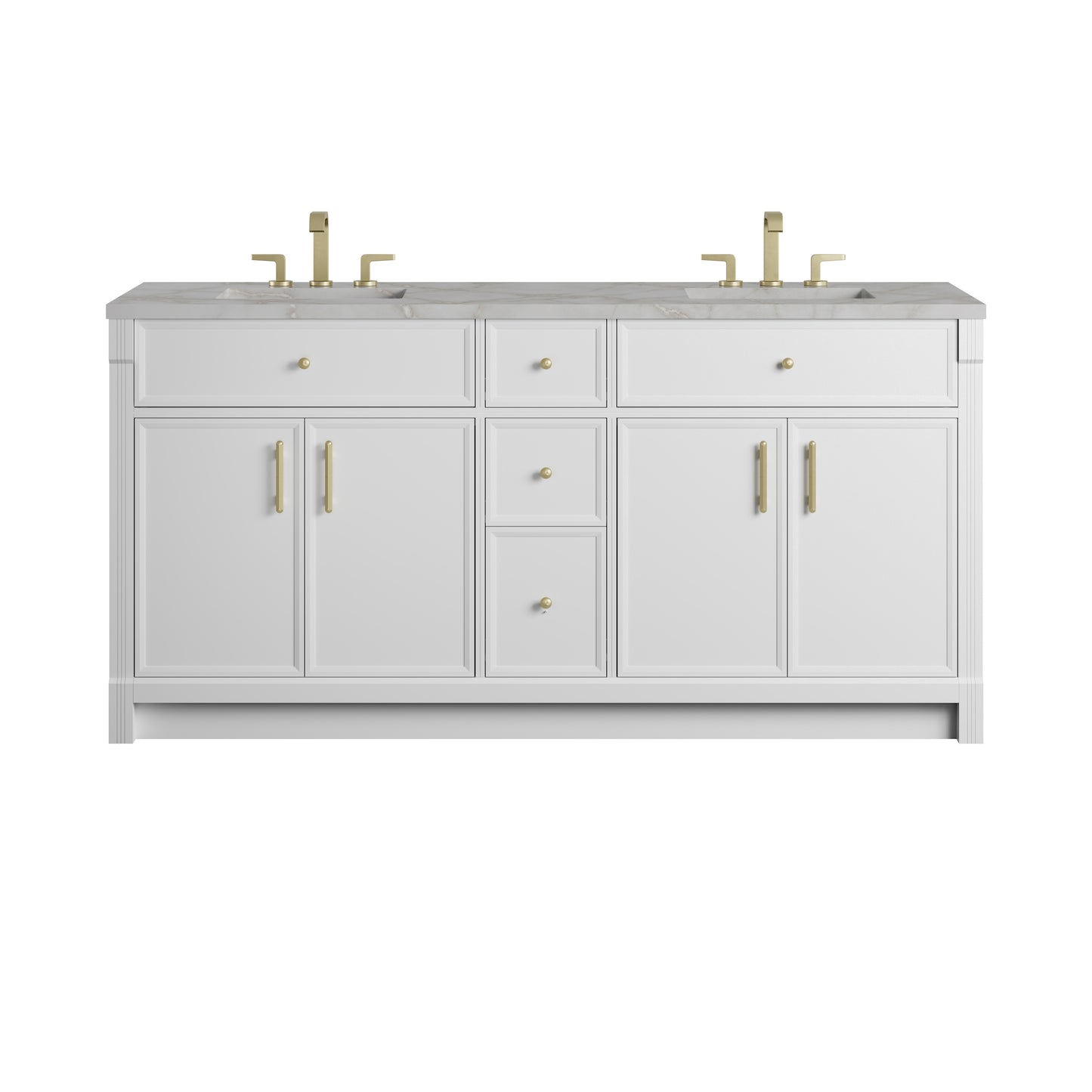 Bellshire 72" Double Vanity