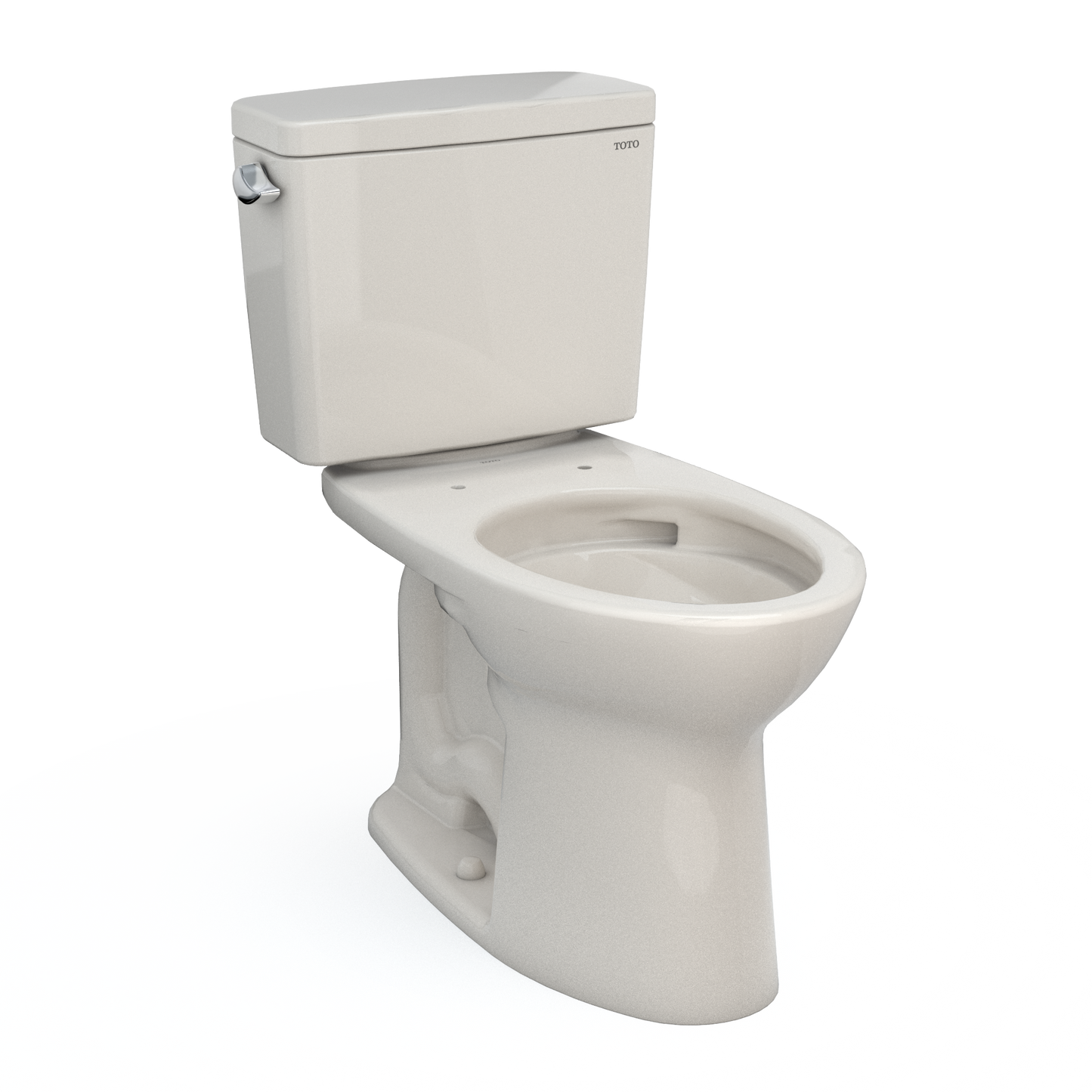 Drake Two-Piece Elongated 1.28 Gpf Tornado Flush Toilet With Cefiontect