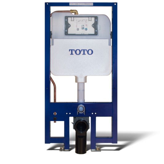 Toto Duofit In-Wall Dual Flush 1.28 And 0.9 Gpf Tank System, Copper Supply Line