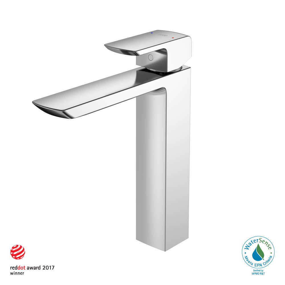 GR 1.2 GPM Single Handle Vessel Bathroom Sink Faucet with COMFORT GLIDE Technology