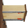 Custom image for Dark Oak with Matte Black Trim / Giotto Quartz / No Mirror