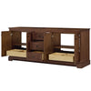 Custom image for Dark Walnut with Matte Black Trim / No Mirror