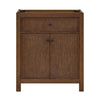 Custom image for Dark Walnut with Matte Black Trim / No Mirror