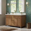 Custom image for Toasted Walnut with Satin Bronze Trim / Giotto Quartz / No Mirror