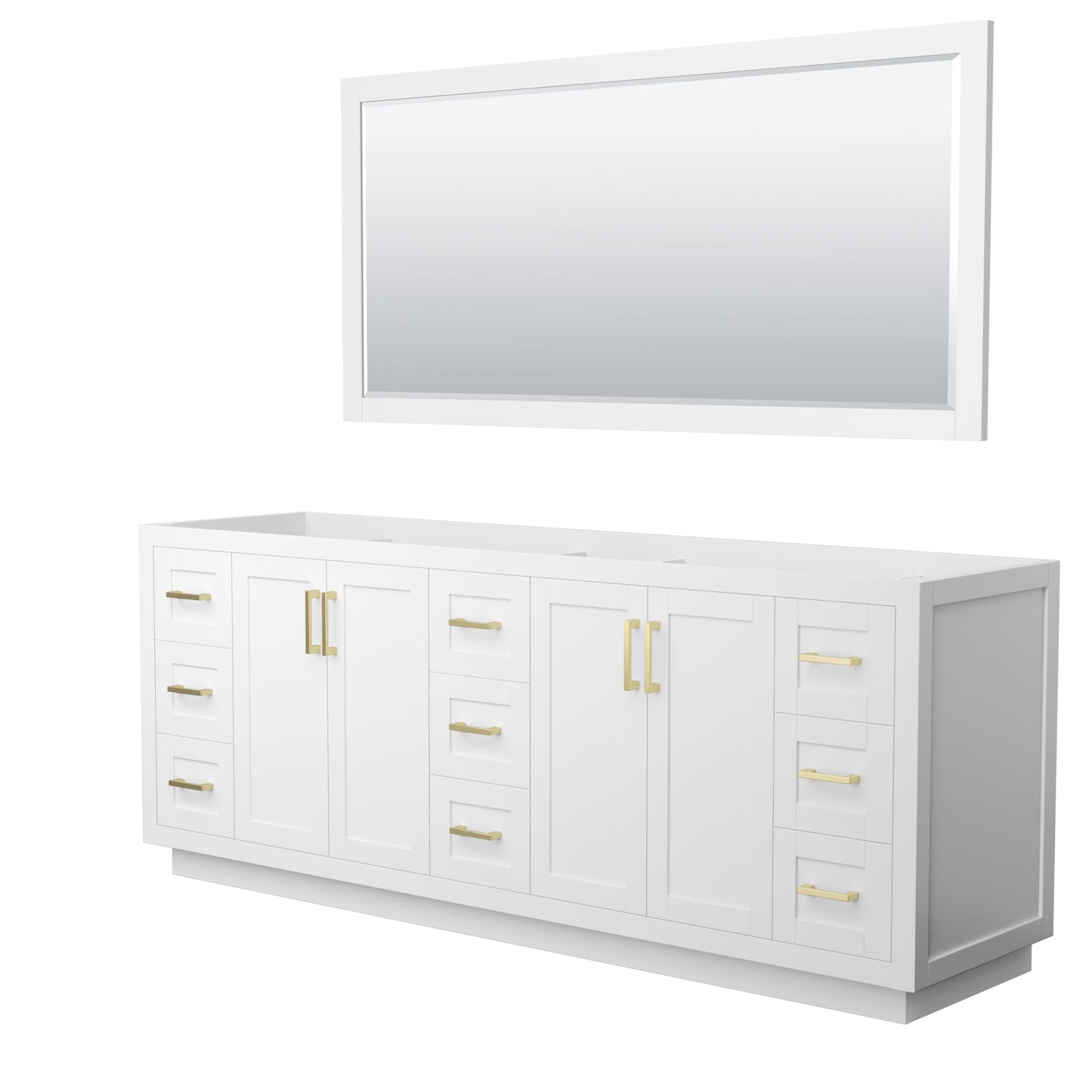 Miranda Bathroom Vanity Cabinet 84 inch Double Sink