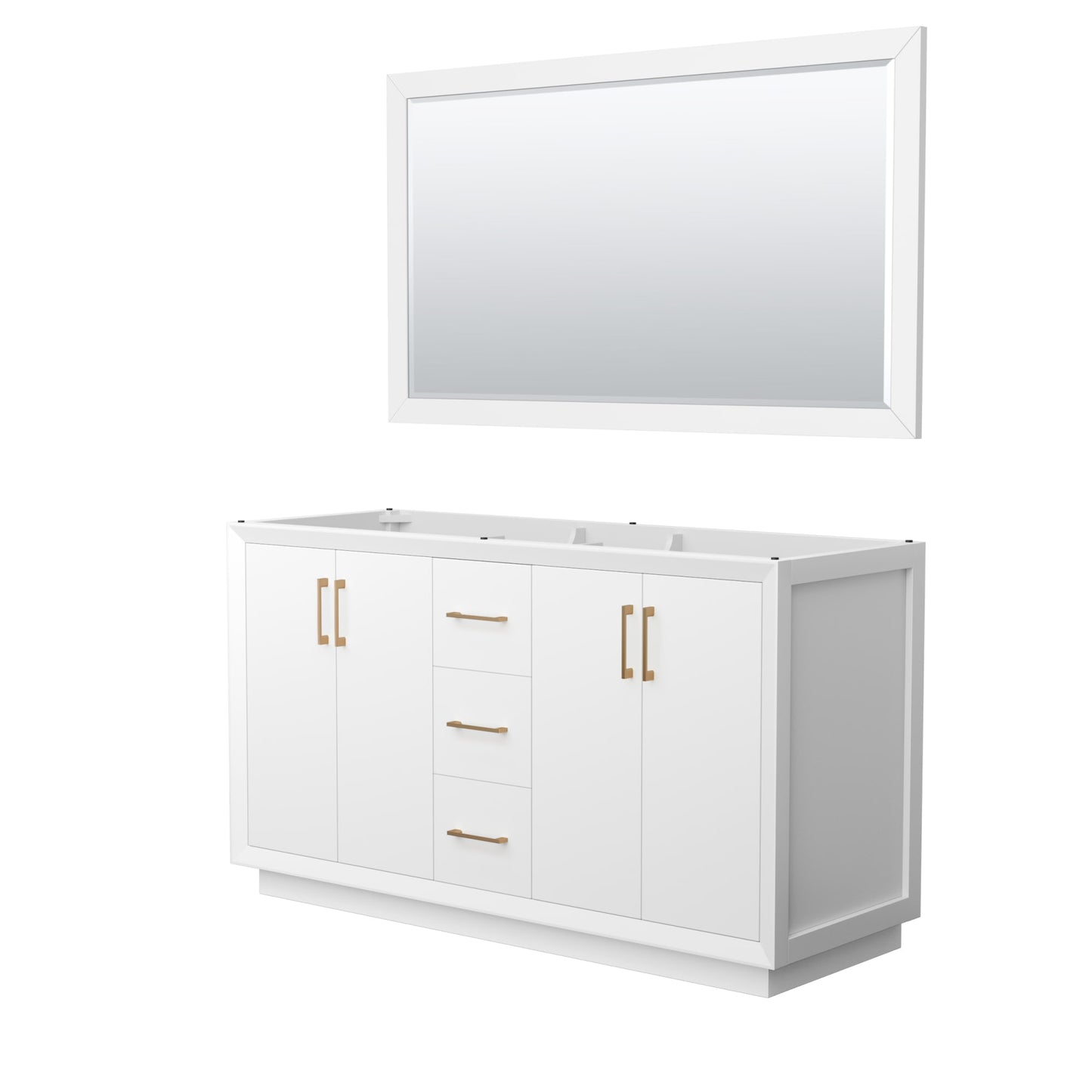 Strada Bathroom Vanity Cabinet 60 inch Double Sink