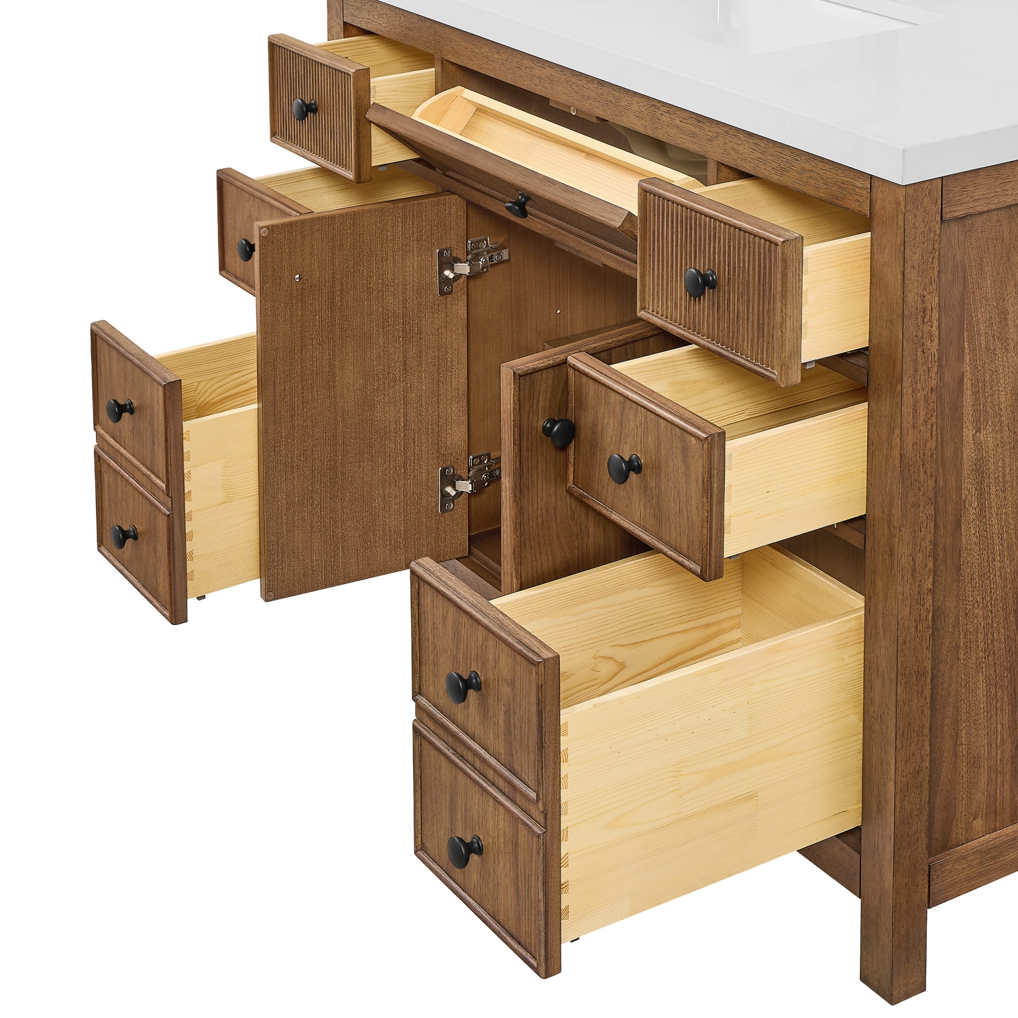 mirin7728 ⑥ Rian Bathroom Vanity with Countertop 36 inch Single Sink Single