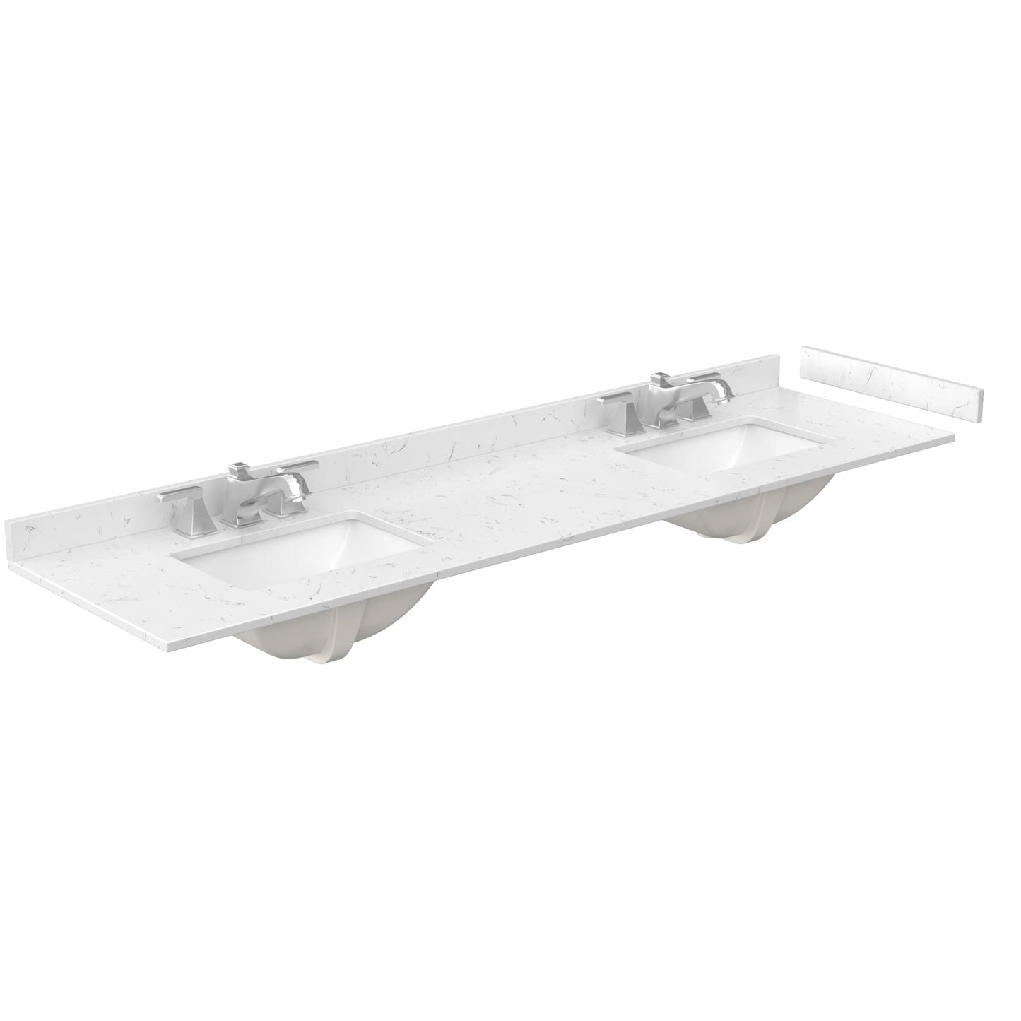 Countertop with Undermount Sink 80 inch 3-hole