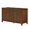 Custom image for Dark Walnut with Matte Black Trim / No Mirror