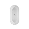 Custom image for White with Polished Chrome Trim and Brushed Gold Faucet / 67