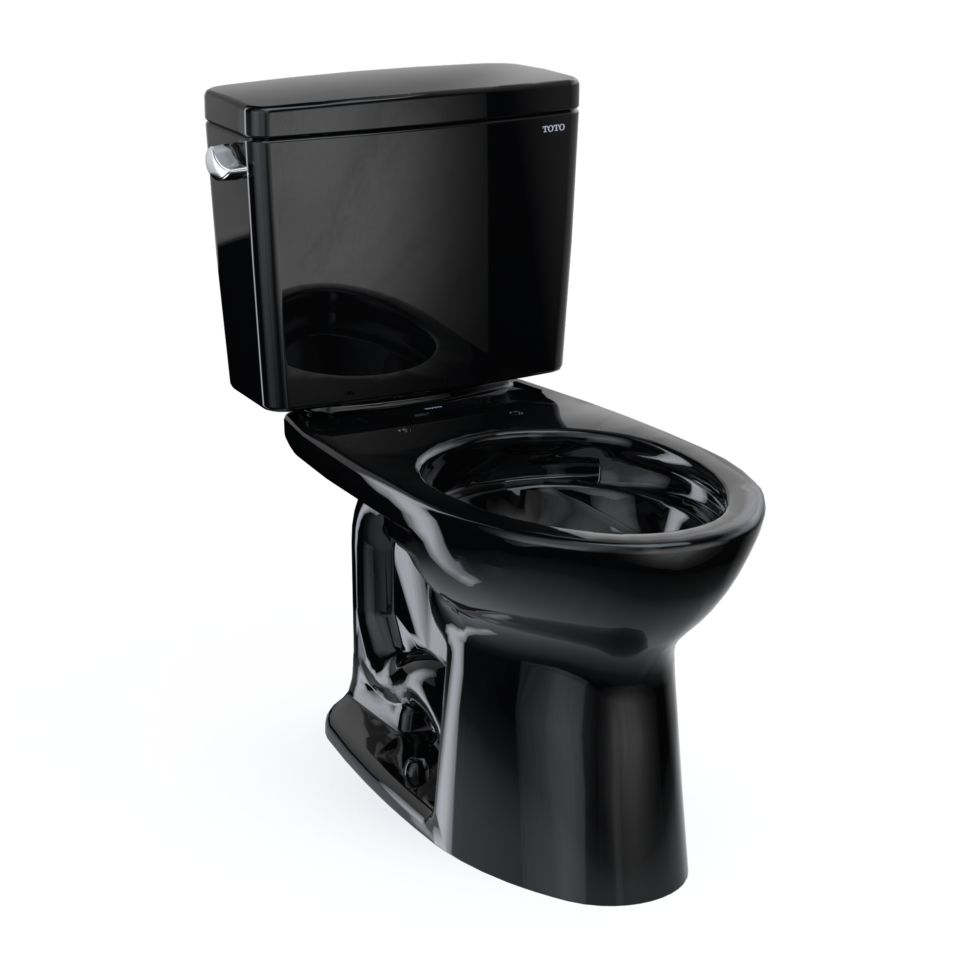 Toto Drake Two-Piece Elongated 1.28 Gpf Tornado Flush Toilet