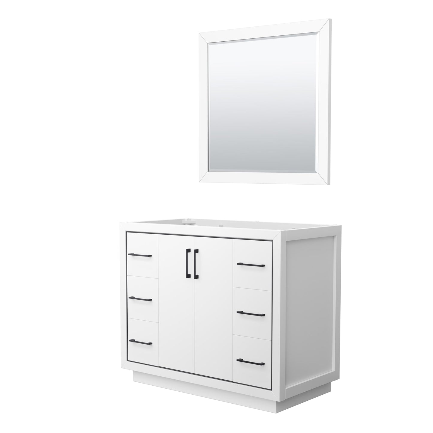 Icon Bathroom Vanity Cabinet 42 inch Single Sink