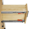 Custom image for Rift Oak with Matte Black Trim / Giotto Quartz / No Mirror