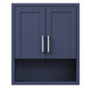 Custom image for Dark Blue with Brushed Nickel Trim