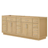 Custom image for Rift Oak with Brushed Nickel Trim / No Mirror