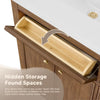 Custom image for Toasted Walnut with Brushed Nickel Trim / No Mirror