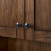 Custom image for Dark Walnut with Matte Black Trim